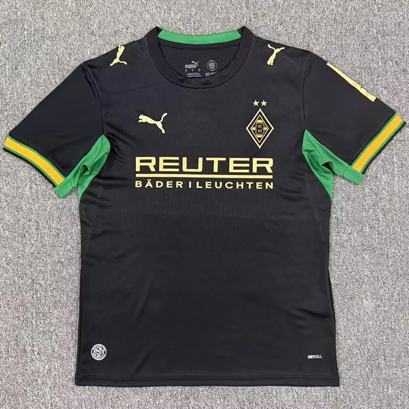 2026-27  Monchengladbach away black Fans Soccer Jersey