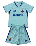 2026-27 Kids FC Porto third away blue soccer Jersey