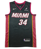 2026-27 HEAT  #34 black Top Quality Hot Pressing NBA Jersey (V领）