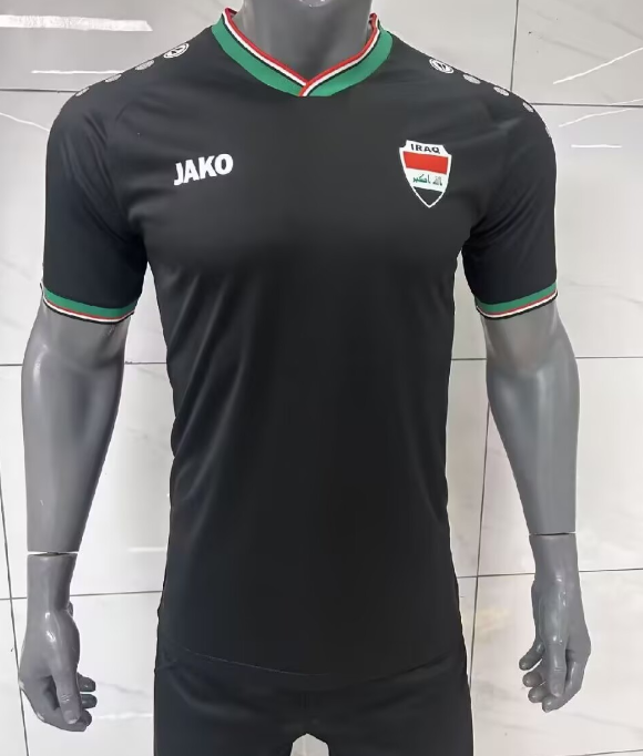 2026-27 IRAQ third Away black Fans Soccer Jersey