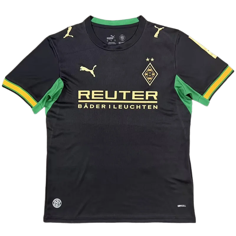 2026-27  Monchengladbach away black Fans Soccer Jersey