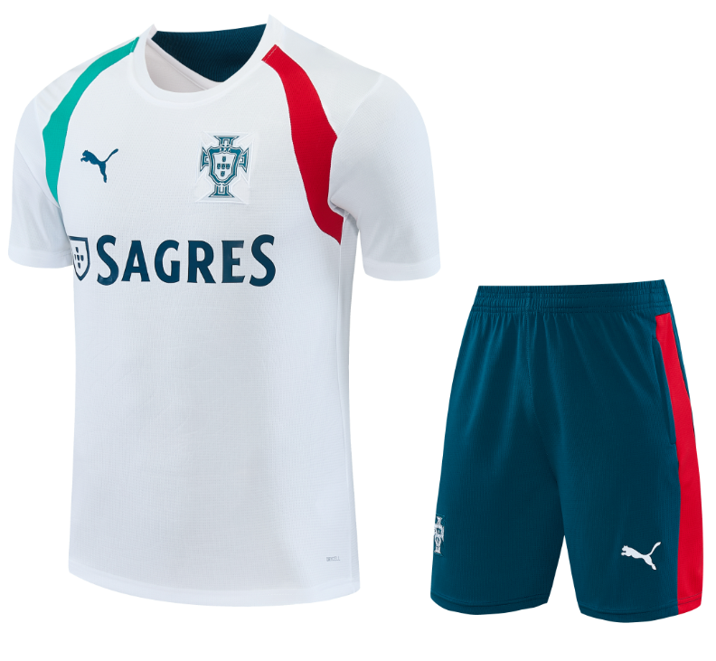 2026-27 Mens Portugal white short  training Short suit