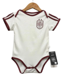 2026-27 Spain Away Baby Infant Crawl Suit (have two stars⭐⭐)