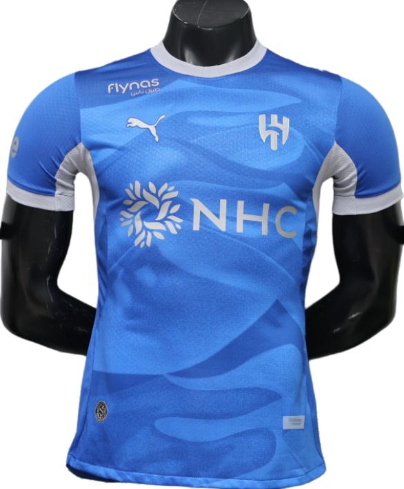 2026-27 Al-Hilal home Blue Player Version Soccer Jersey