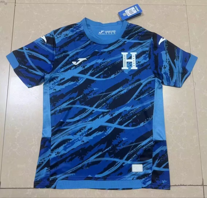 2026-27 Honduras away blue Fans Soccer Jersey