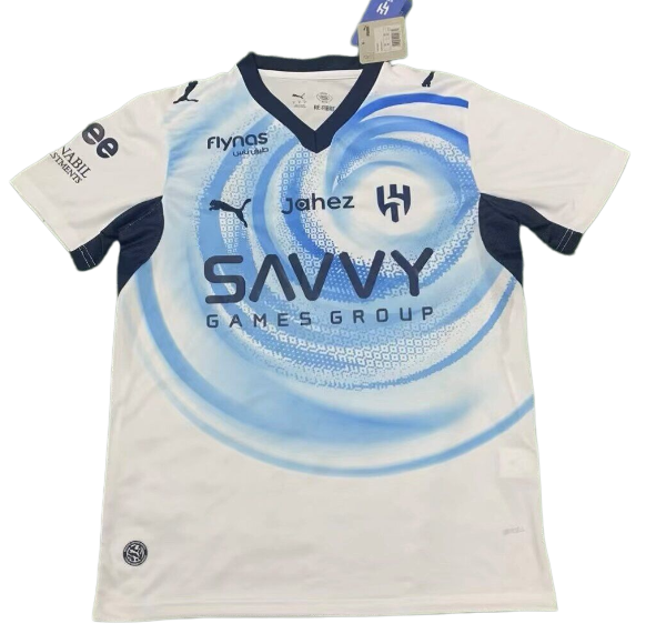 2026-27 Al-Hilal away white Fan Version Soccer Jersey