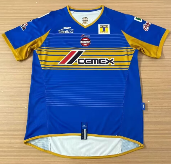 2006 Tigres UANL  Away blue Retro Soccer Jersey