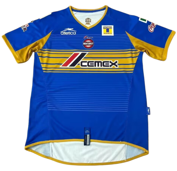 2006 Tigres UANL  Away blue Retro Soccer Jersey