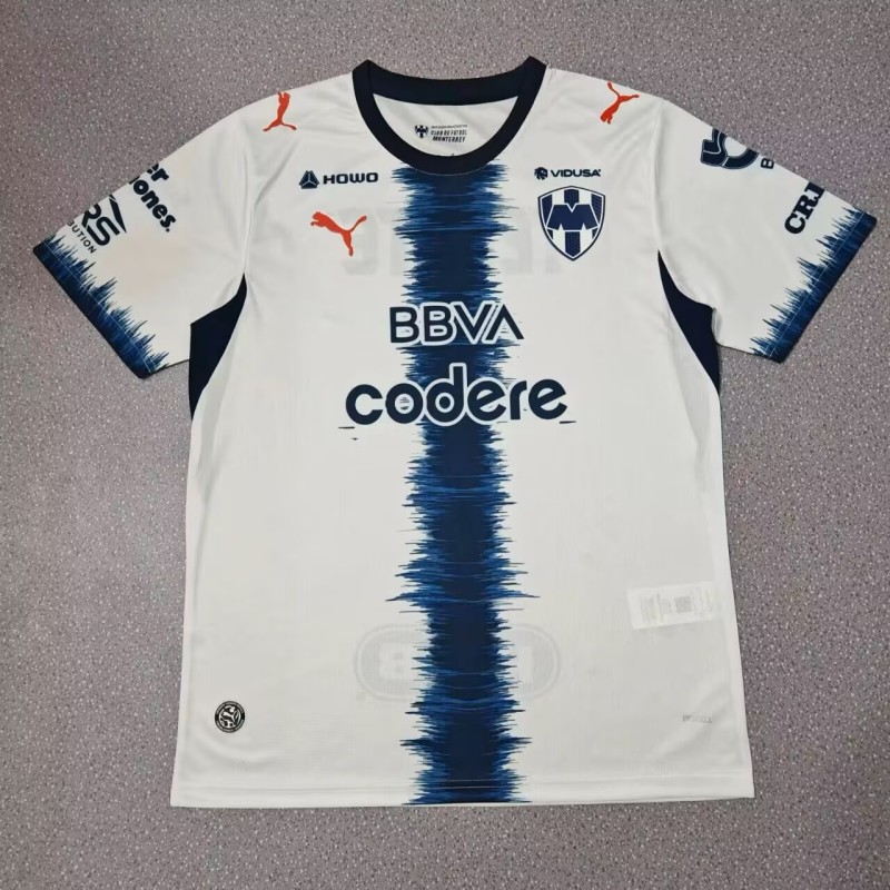 2026-27 Mens Monterrey away white soccer Jersey