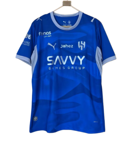2026-27 Al-Hilal home Blue Fan Version Soccer Jersey