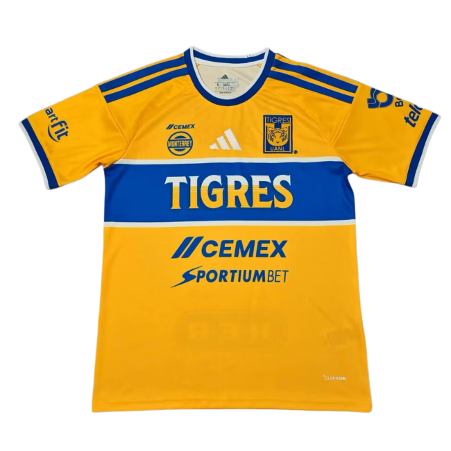 2026-27 Mens Tigres UANL yellow home Fan Version soccer jersey