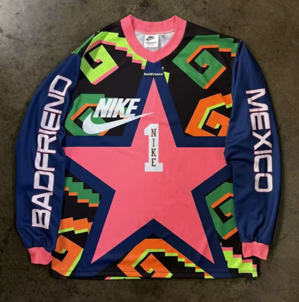1994 Mexico J.Campos GoalKeeper Long Sleeve Retro Soccer Jersey