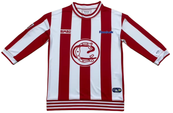 2006 Mens Chivas 100th Anniversary Retro Long Sleeve Soccer Jersey