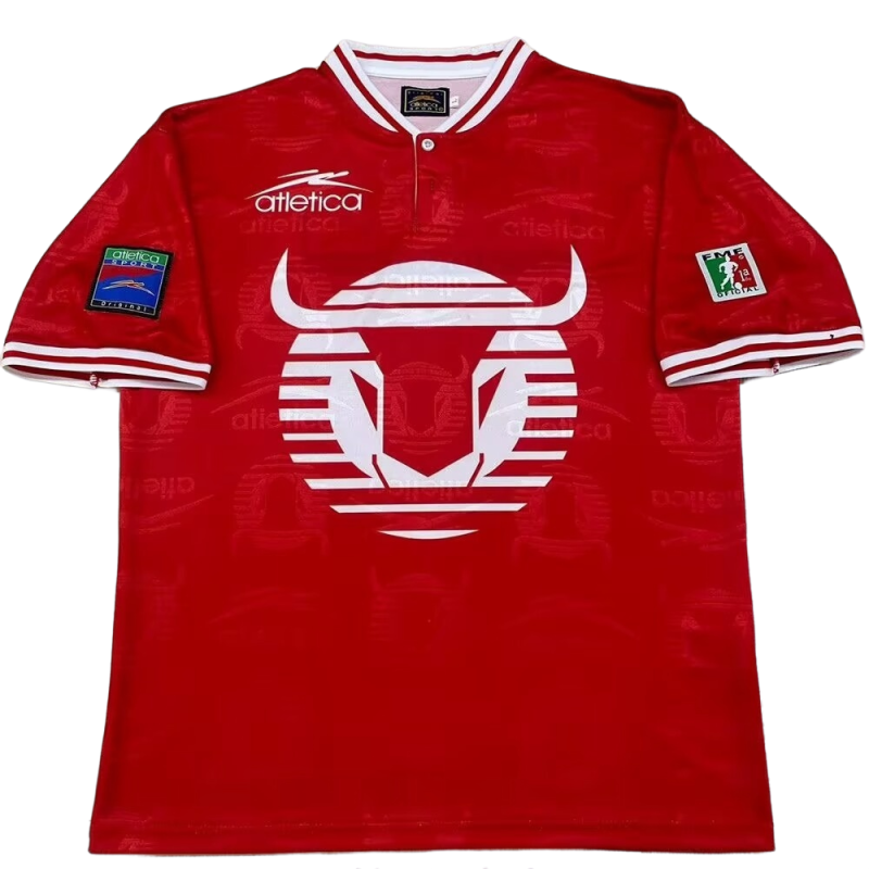 1996-1997 Toros Neza home Red Retro Soccer Jersey