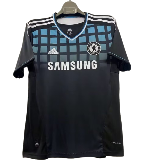 2011-12 Mens Chelsea away Retro black soccer Jersey