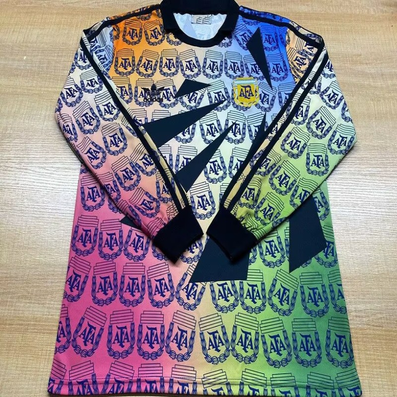 1993-94  Argentina Retro goalkeeper long sleeve soccer Jersey