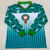 1994-95 Morocco Away Long Sleeve Retro Soccer Jersey