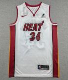 2026-27 HEAT  #34 white Top Quality Hot Pressing NBA Jersey (V领）