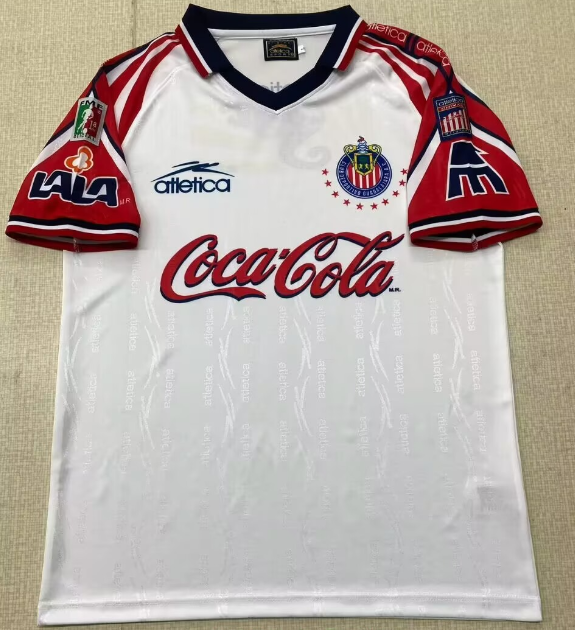 1998-99 Chivas Guadalajara away Retro Soccer Jersey