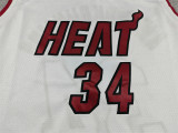 2026-27 HEAT  #34 white Top Quality Hot Pressing NBA Jersey (V领）