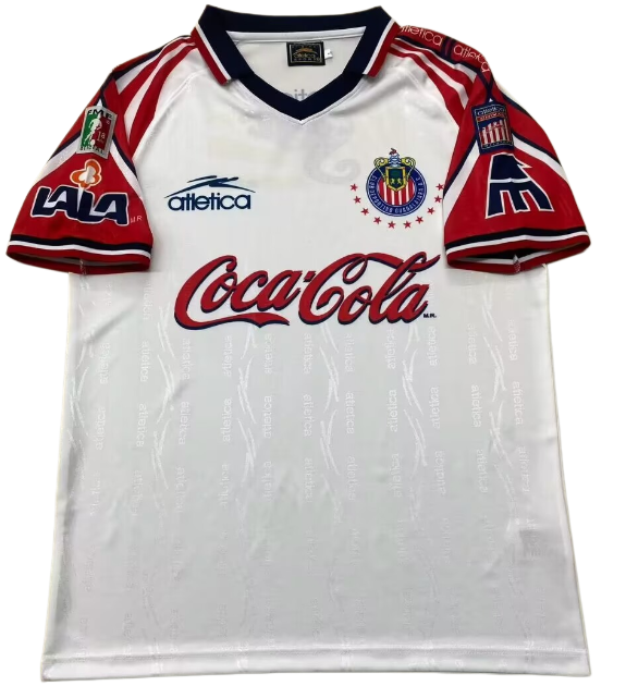 1998-99 Chivas Guadalajara away Retro Soccer Jersey