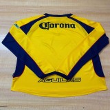 2001-02 Club America Home Long Sleeve Retro Soccer Jersey