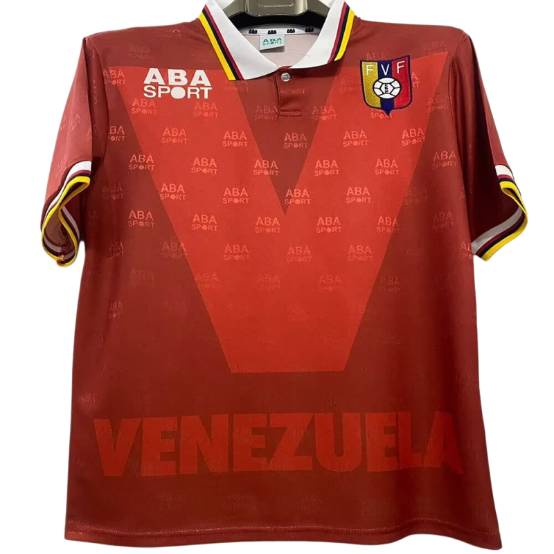 1998 Mens Venezuela home Retro Soccer Jersey