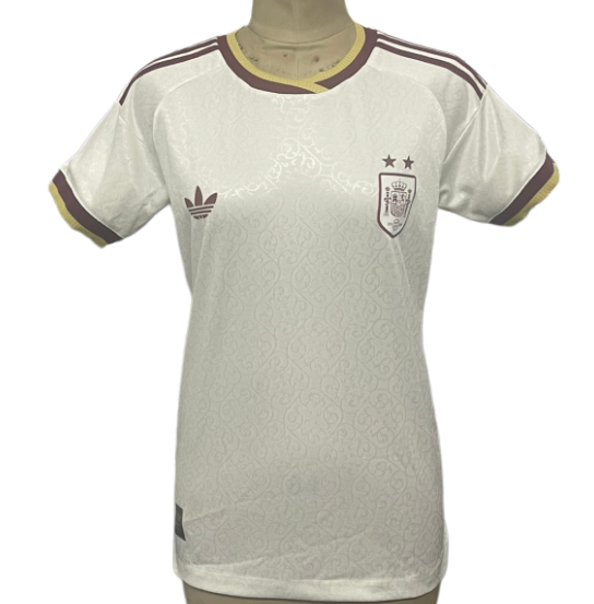 2026-27 Women Spain  Away Player Version soccer Jersey (Have two star ⭐⭐）