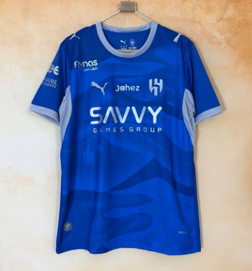 2026-27 Al-Hilal home Blue Fan Version Soccer Jersey