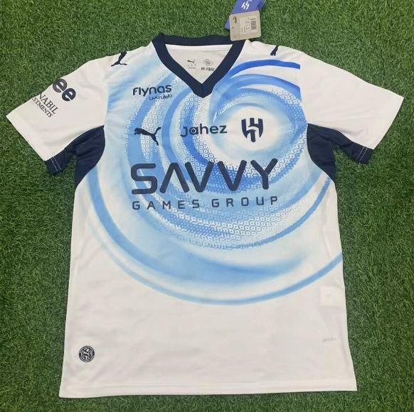 2026-27 Al-Hilal away white Fan Version Soccer Jersey