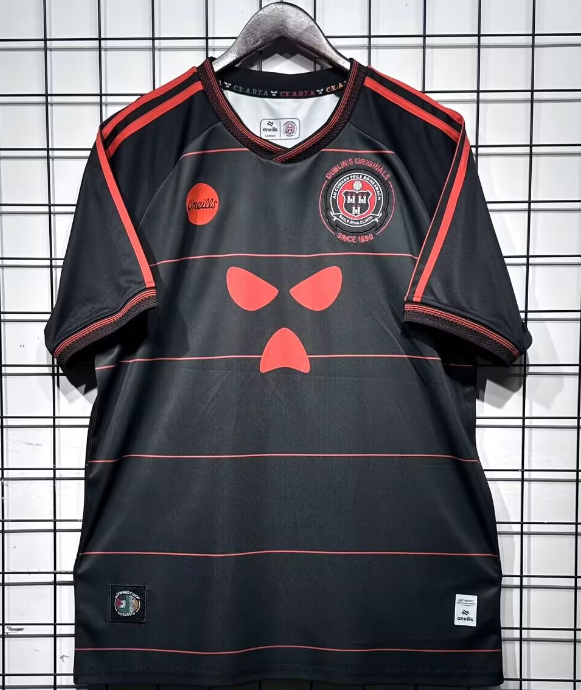 2026-27 Mens Bohemian third away black soccer jersey