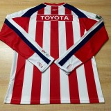 2006-07 Mens Chivas 100th Anniversary home Retro Long Sleeve Soccer Jersey