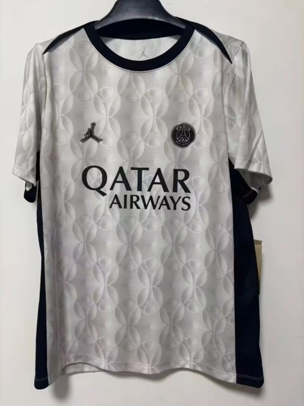 2026-27 PSG gray Fan Training shirts