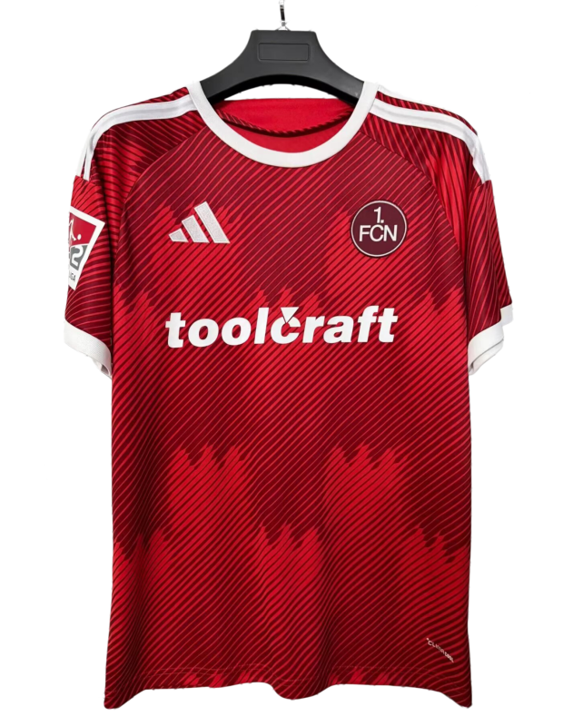 2026-27 Mens FC Nurnberg home Red soccer jersey