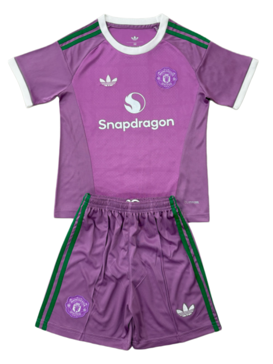 2026-27 KIDS Manchester United goalkeeper soccer Jersey