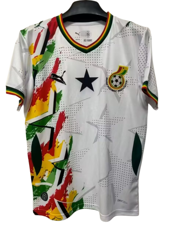 2026-27 Mens Ghana White Special Edition soccer jersey