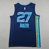2026-27 Grizzlies #27 Deep Blue Top Quality Hot Pressing NBA Jersey