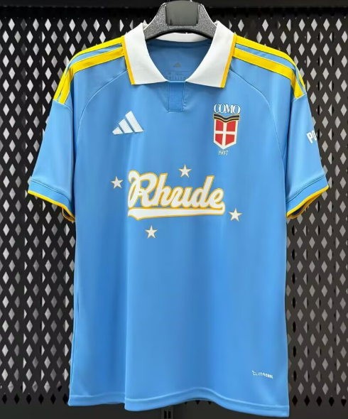 2026-27 Mens Como Fourth away blue Soccer Jersey