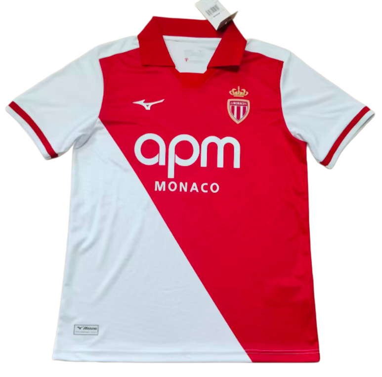 2026--27 Mens  AS Monaco home soccer Jersey