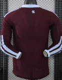 2026-27 Mens Aston Villa home long sleeve Player version soccer Jersey