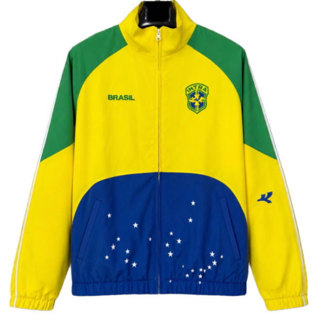 2026-27 Brazil yellow Windbreaker