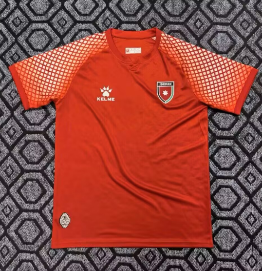 2026-27 Mens Jordan away red Fans Soccer Jersey