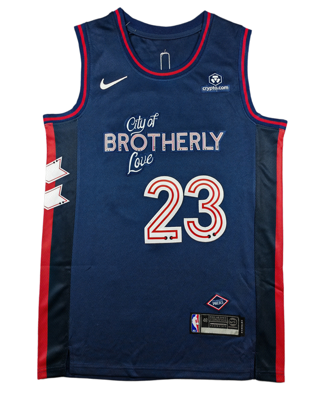 2024 76ERS #23 City Edition Top Quality Hot Pressing Retro NBA Jersey