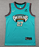 2026-27 Grizzlies #27 green Top Quality Hot Pressing NBA Jersey