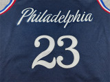 2026 76ERS #23 Deep Blue City Edition Top Quality Hot Pressing Retro NBA Jersey