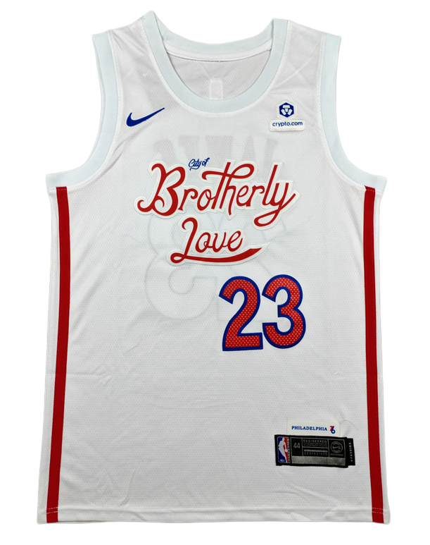 2023 76ERS #23 City Edition Top Quality Hot Pressing Retro NBA Jersey