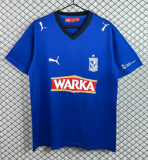 2010-2011 Lech Poznan Home retro blue Soccer Jersey