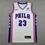 2026-27 76ERS #23 white Top Quality Hot Pressing NBA Jersey (V领)