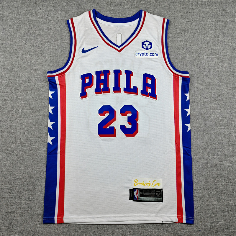 2026-27 76ERS #23 white Top Quality Hot Pressing NBA Jersey (V领)