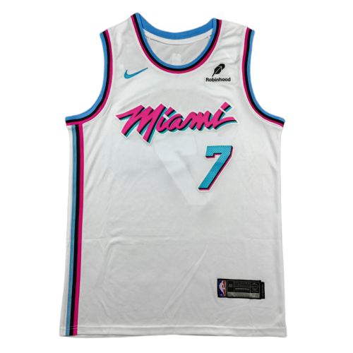2026-27 HEAT  #7 white City Edition Top Quality Hot Pressing NBA Jersey (V领）